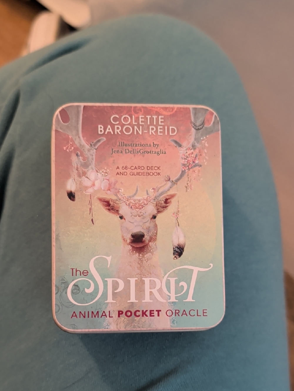 Colette Baron-Reid The Spirit Animal Pocket Oracle - Pastel Pink Tin